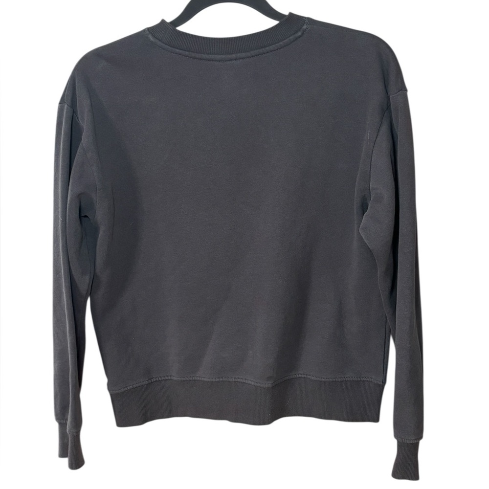 H&M Nirvana In Utero Angel Graphic Crewneck Sweatshirt Gray XS - Picture 2 of 10